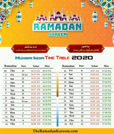 Bergisch Gladbach Ramadan Sehri & Iftar Time Today